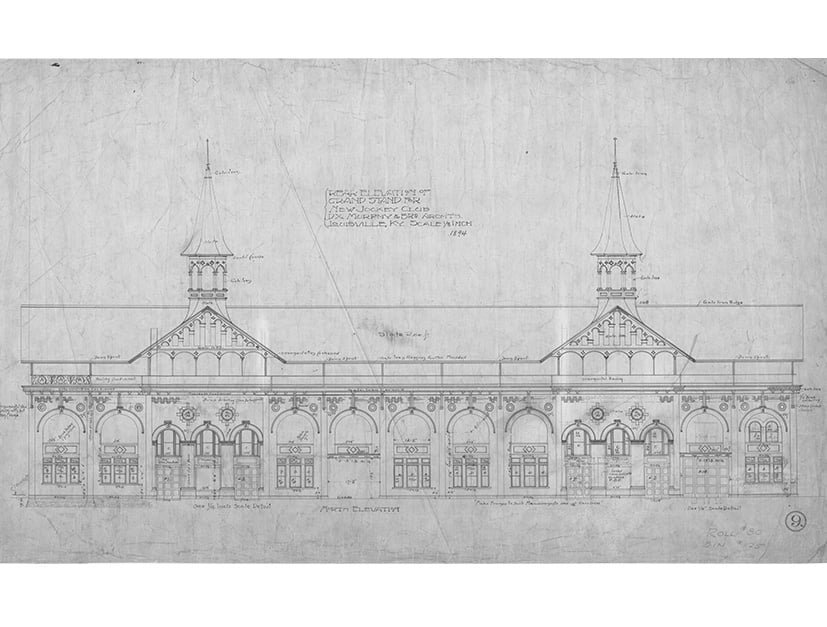 Churchill Downs Grandstand & Spires